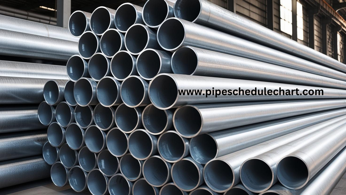 sch pipe chart